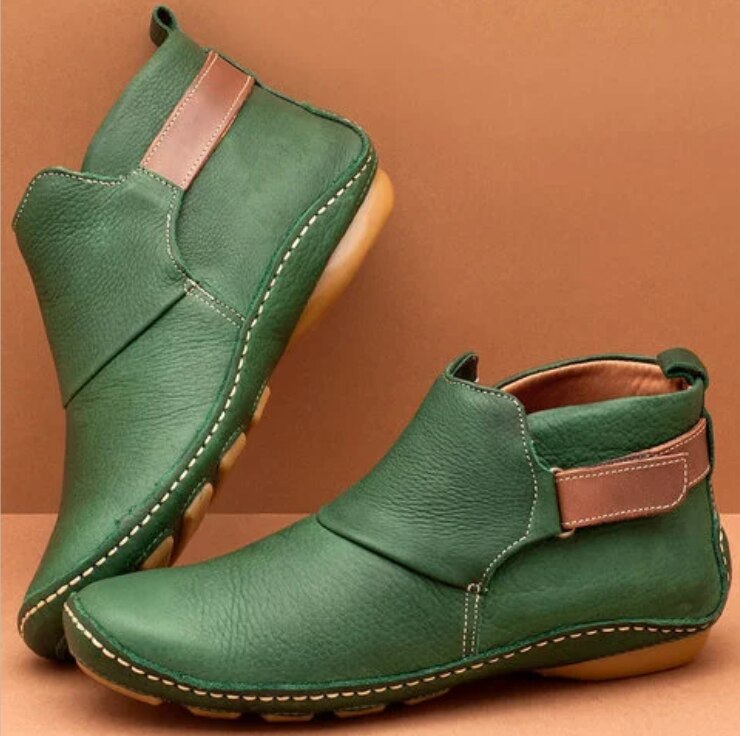 Imitation Leather Women's Ankle Boots