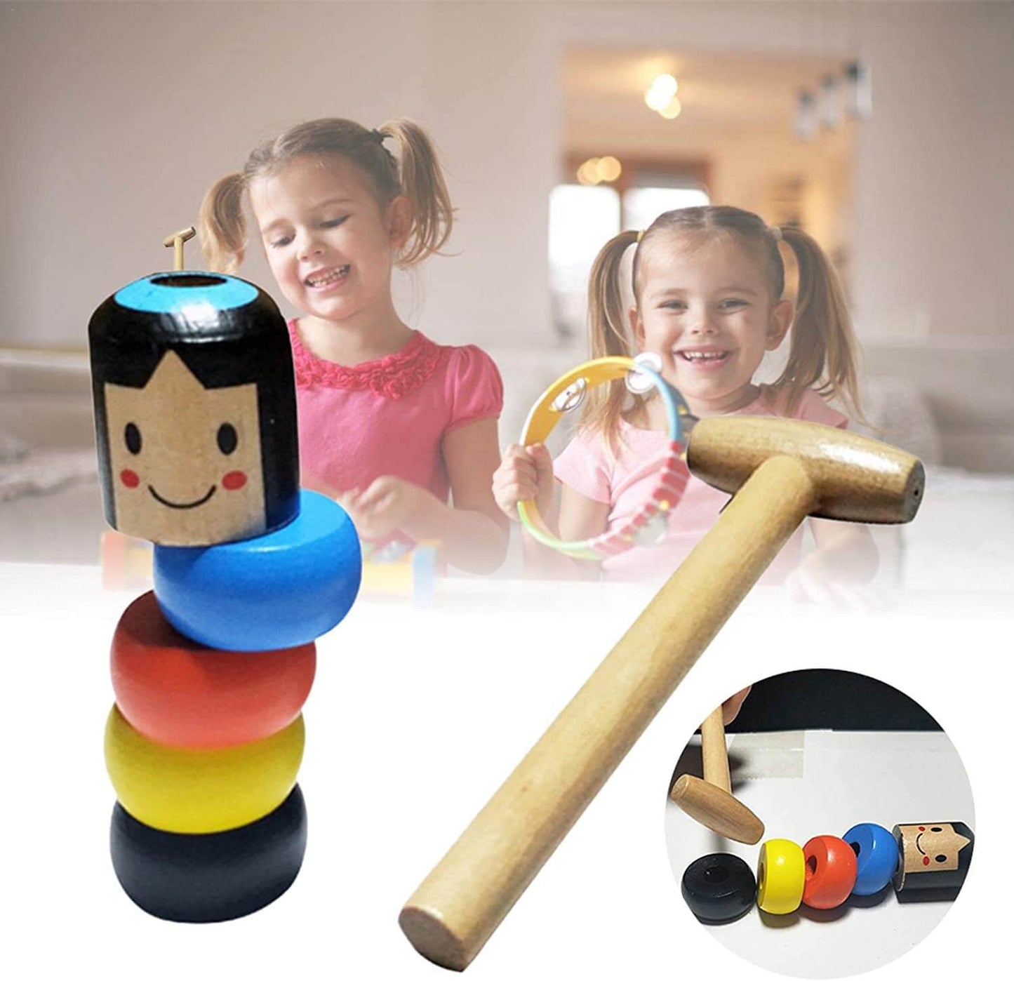 Immortal Daruma Wooden Toys
