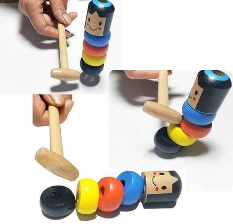Immortal Daruma Wooden Toys
