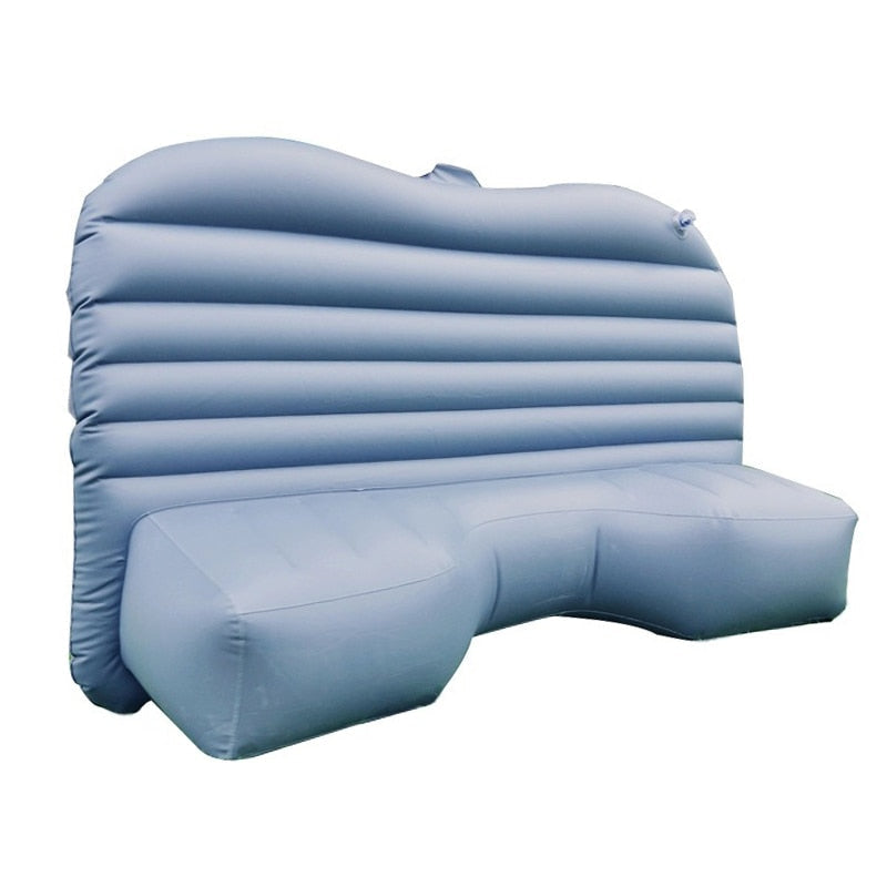 Inflatable car rear seat mattress