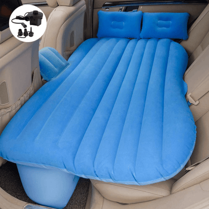 Inflatable car rear seat mattress