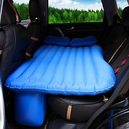 Inflatable car rear seat mattress