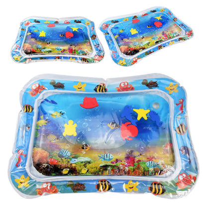 Inflatable water mat for babies