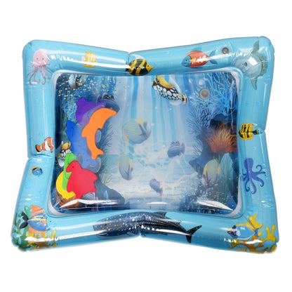 Inflatable water mat for babies
