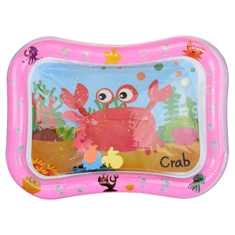 Inflatable water mat for babies
