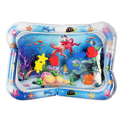 Inflatable water mat for babies