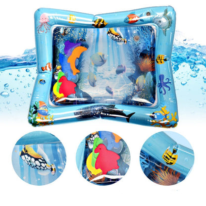 Inflatable water mat for babies