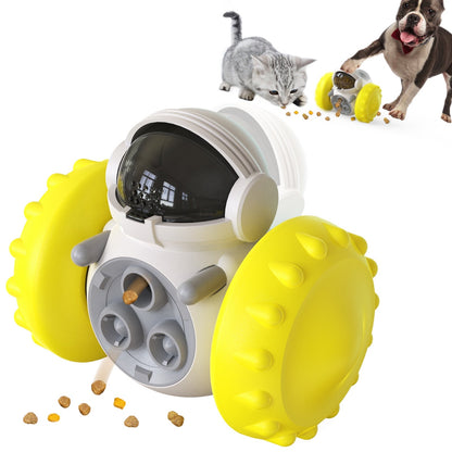 Interactive dog feeder