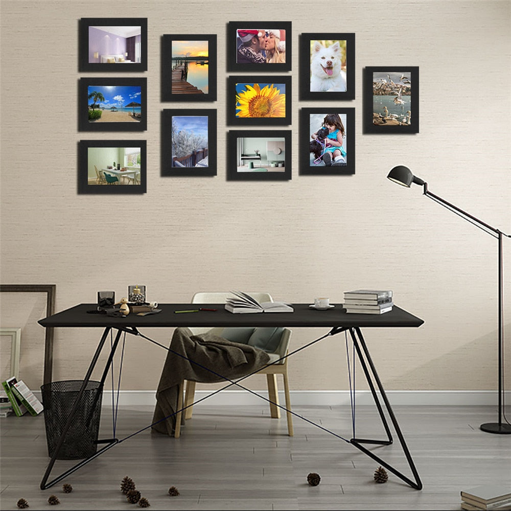 Interchangeable picture frame set