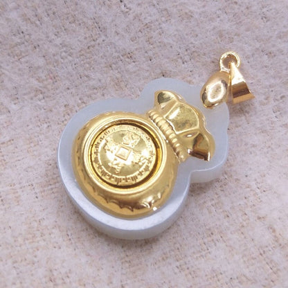 Jade Money Bag Pendant