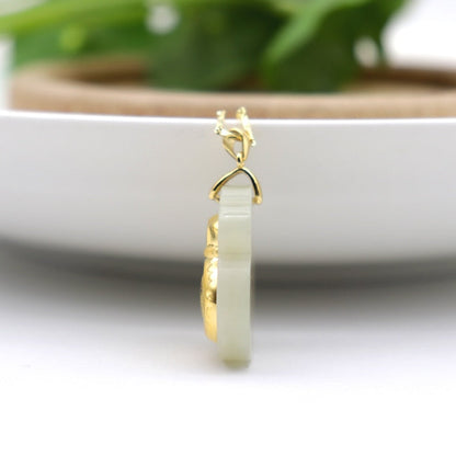 Jade Money Bag Pendant