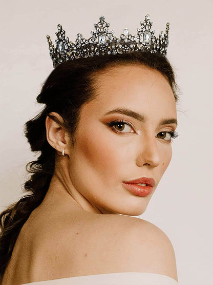 Jeweled Baroque Queen's Crown
