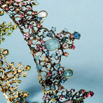 Jeweled Baroque Queen's Crown