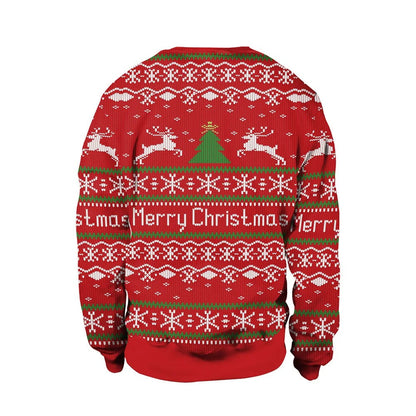 Jumper with Christmas print