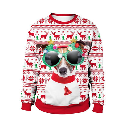 Jumper with Christmas print