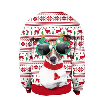 Jumper with Christmas print