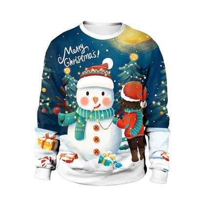 Jumper with Christmas print