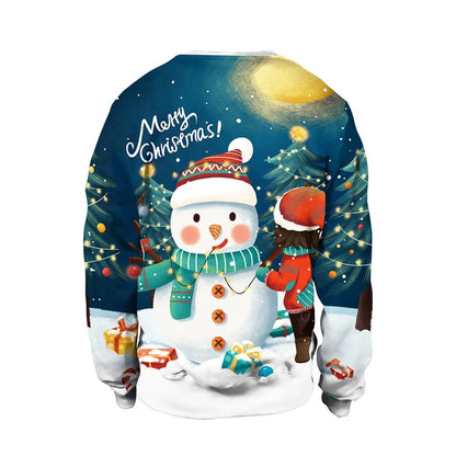 Jumper with Christmas print