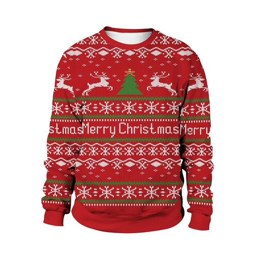 Jumper with Christmas print