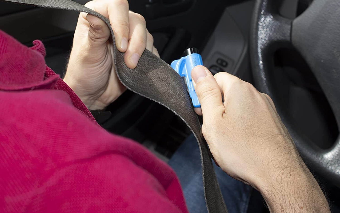 Keychain car escape tool