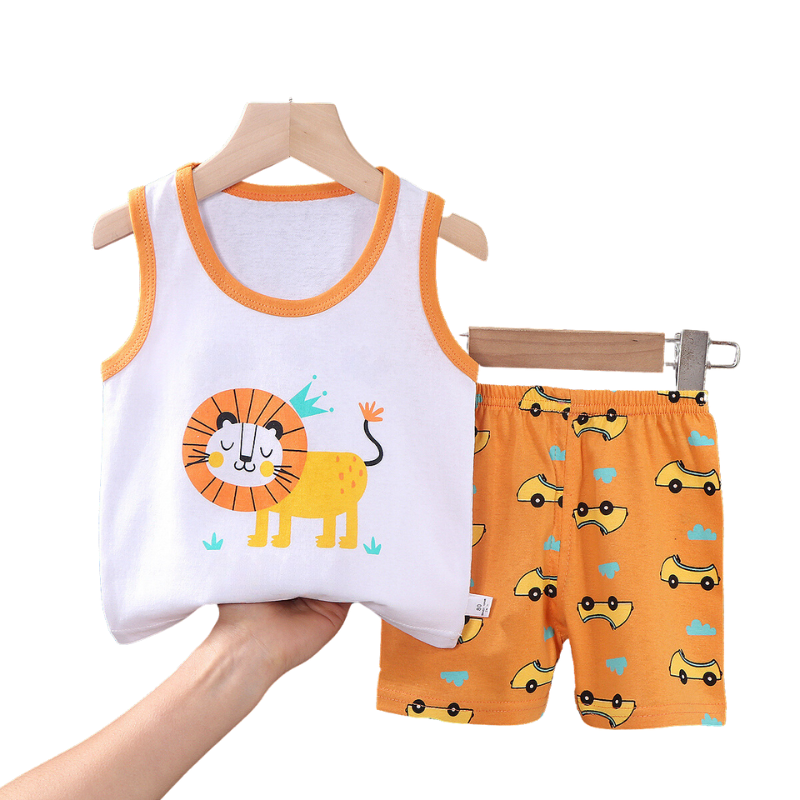 Kids Cute T-Shirt Short Set
