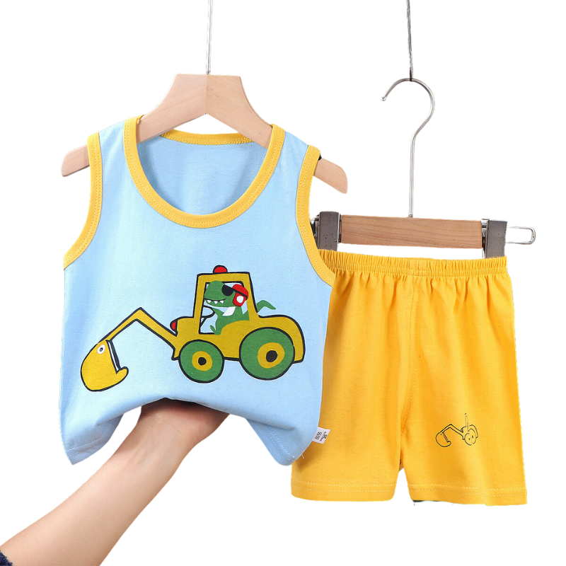 Kids Cute T-Shirt Short Set