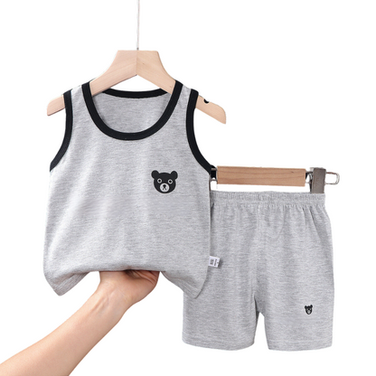 Kids Cute T-Shirt Short Set