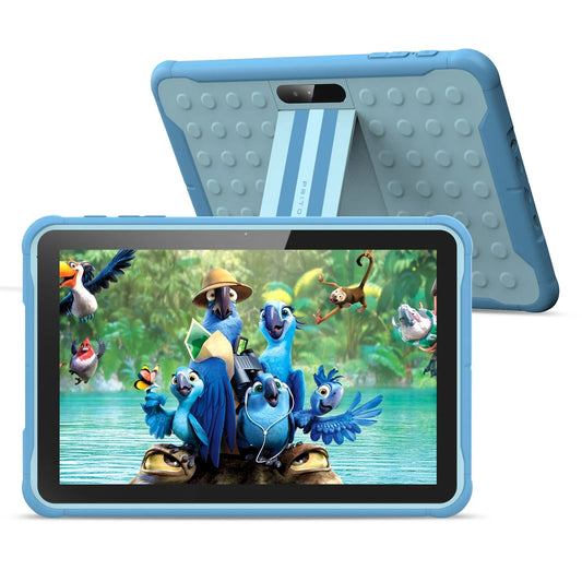 Kids Tablet 10 Inch Android 13 Quad Core 2GB RAM 64GB ROM with Protective Case