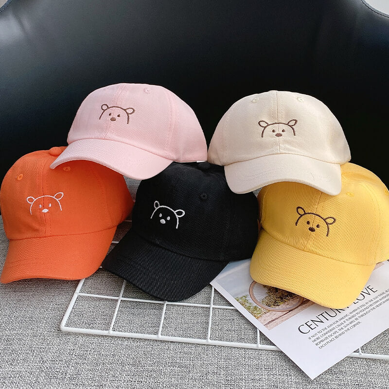 Kids bears cap