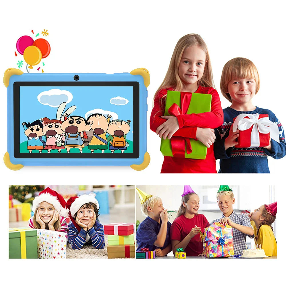 Kids tablet 7 Inch Android 12 with 4GB RAM and 64GB Storage