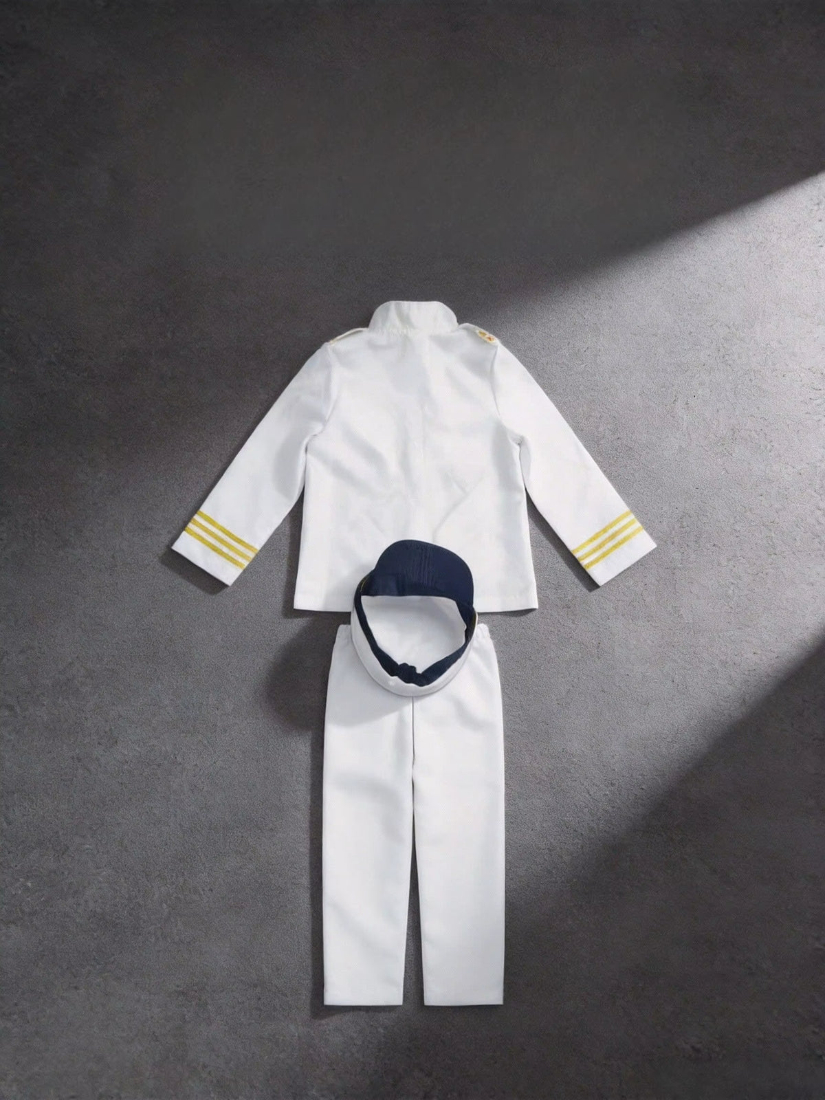 Kids Captain Costume Set Classic Maritime Style 1
