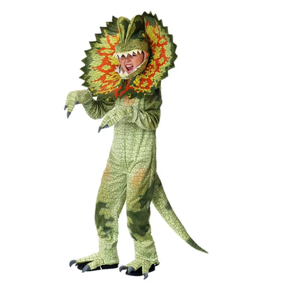 Kids' Triceratops Dinosaur Costume Jumpsuit 10