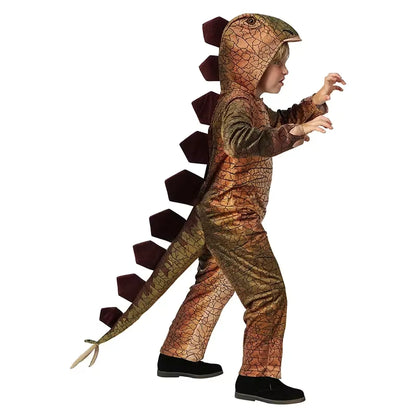 Kids' Triceratops Dinosaur Costume Jumpsuit 14