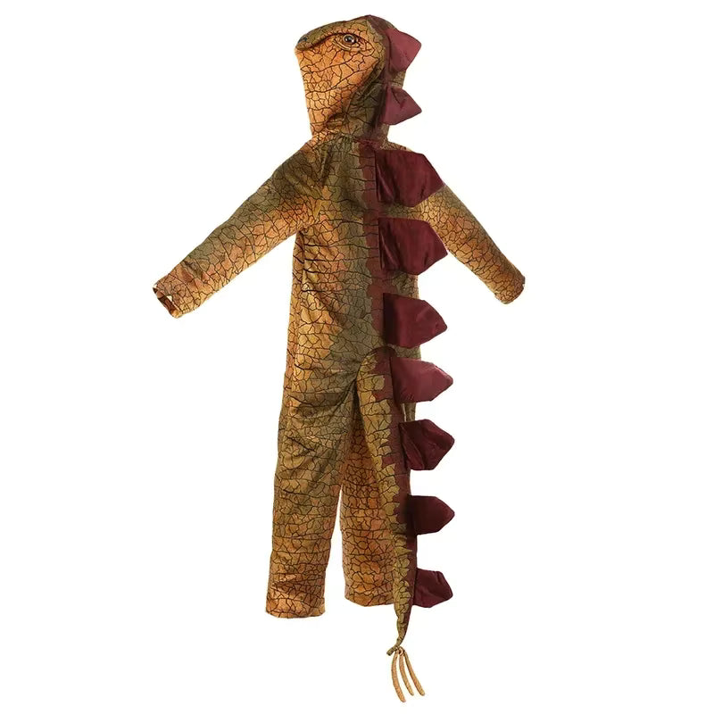 Kids' Triceratops Dinosaur Costume Jumpsuit 3