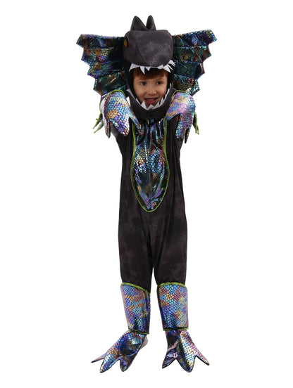 Kids' Triceratops Dinosaur Costume Jumpsuit 9