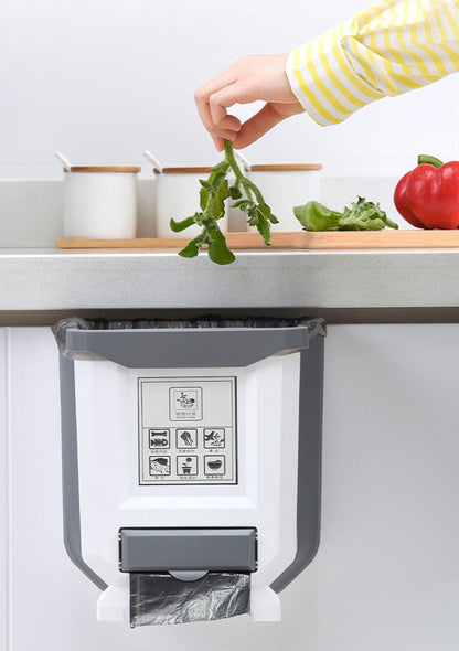 Kitchen Hanging Foldable Bin