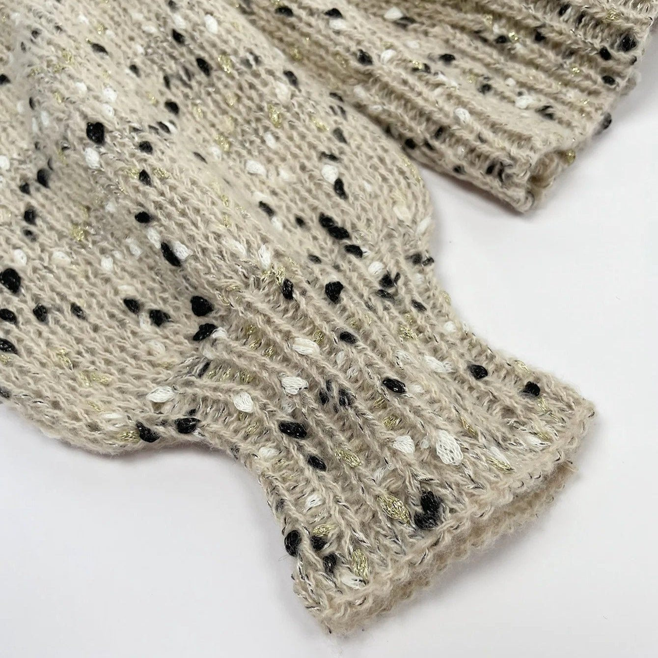 Knitted Drop Shoulder Sweater for Women