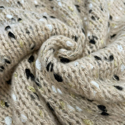 Knitted Drop Shoulder Sweater for Women