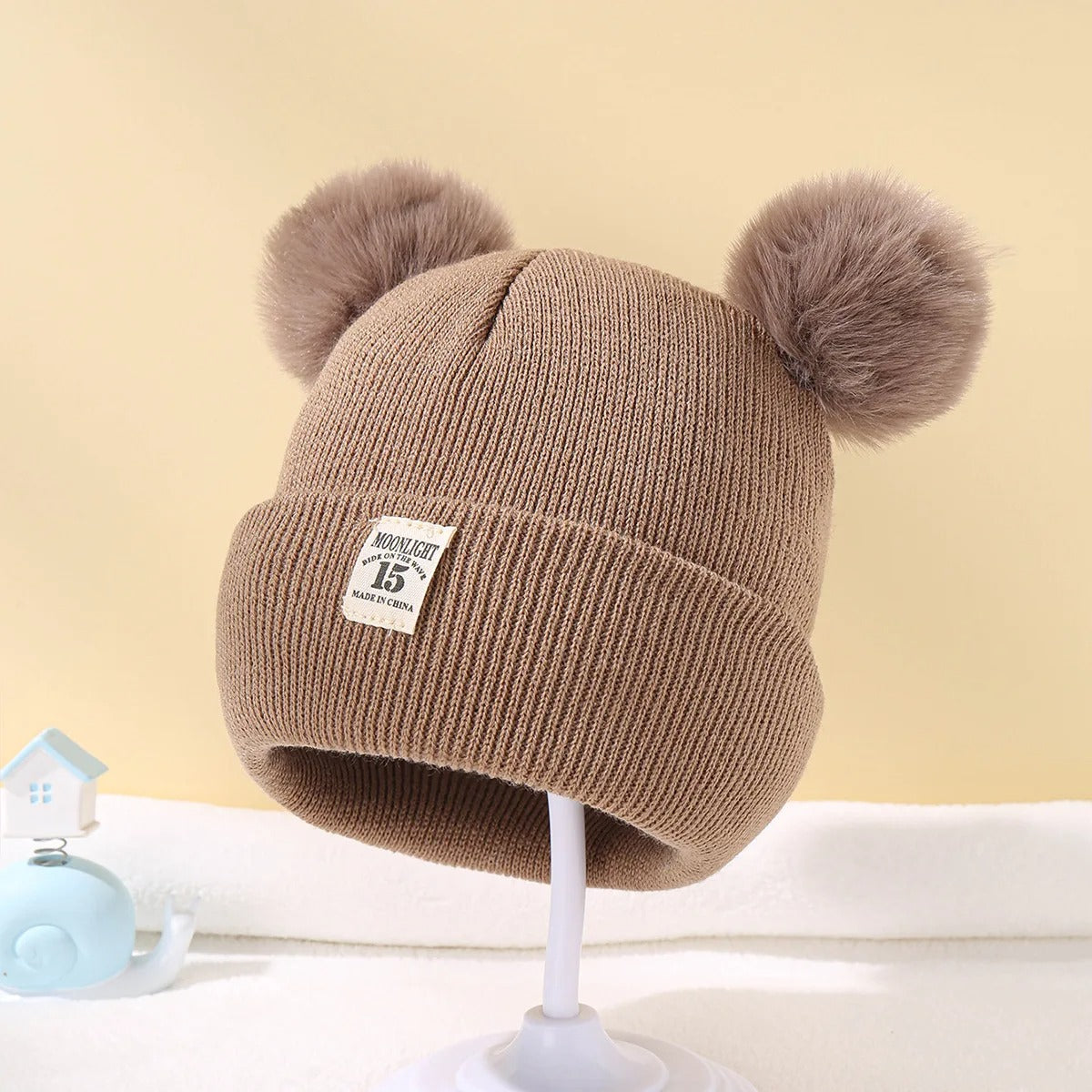 Knitted Style Baby Hat