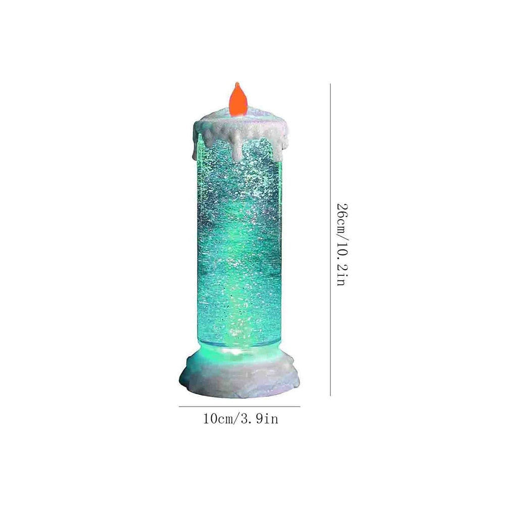 LED Colour-changing candle
