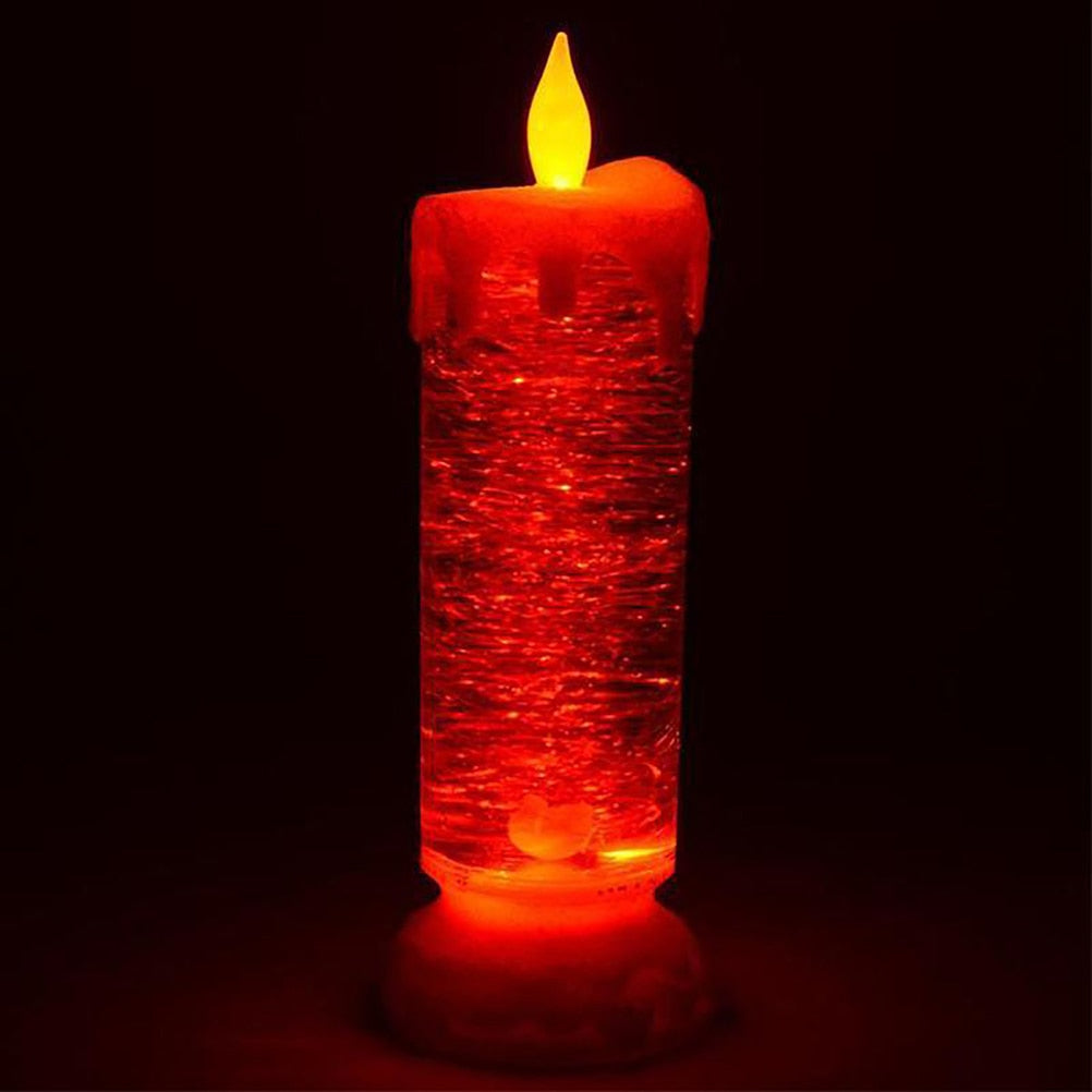 LED Colour-changing candle