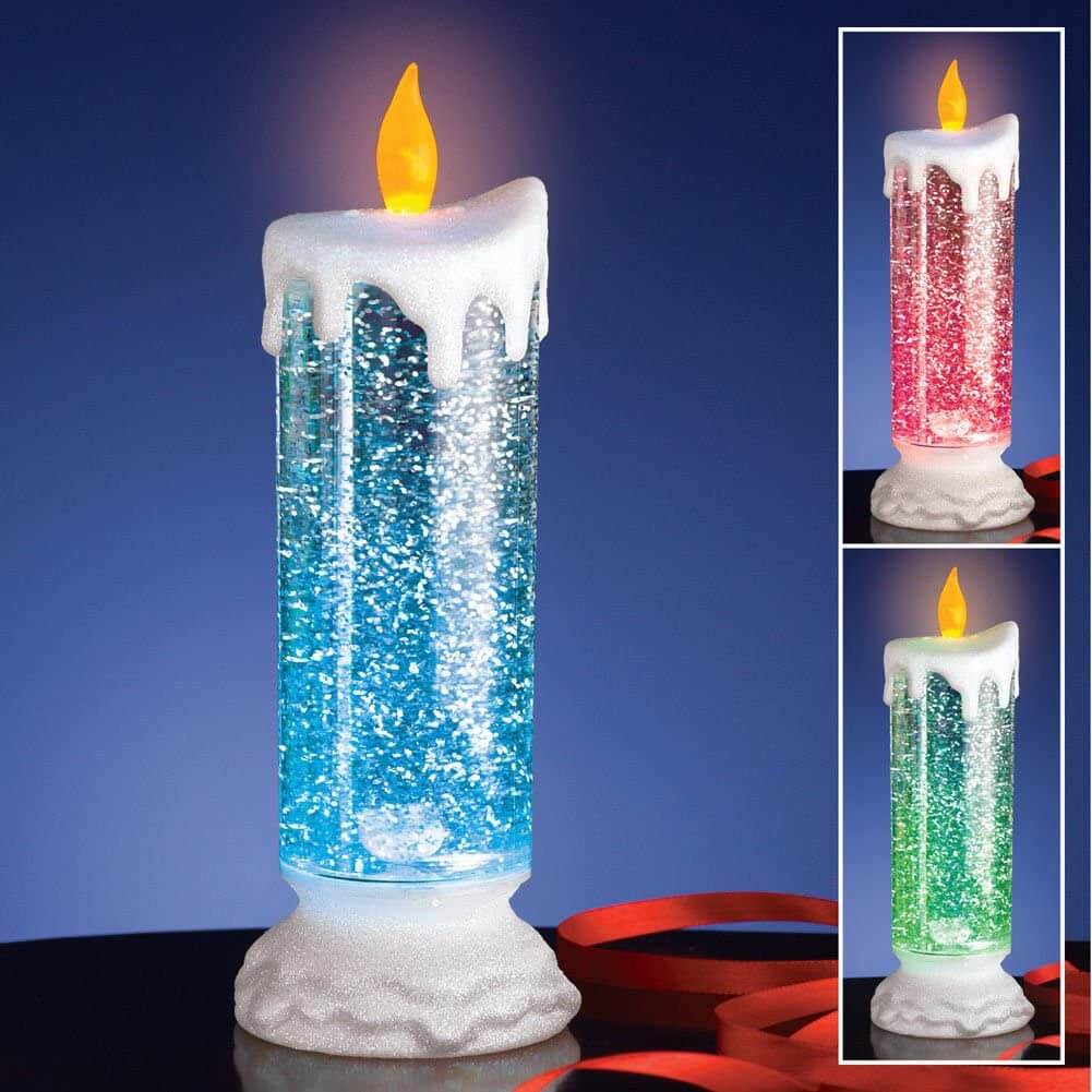 LED Colour-changing candle