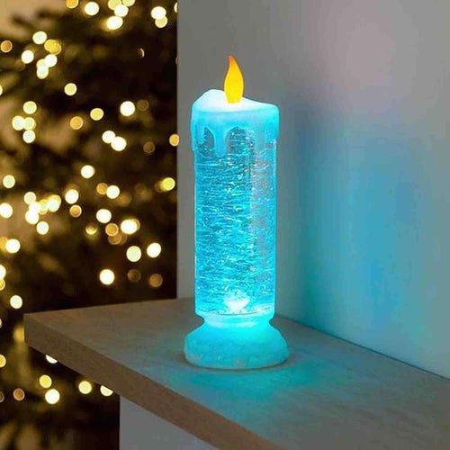 LED Colour-changing candle