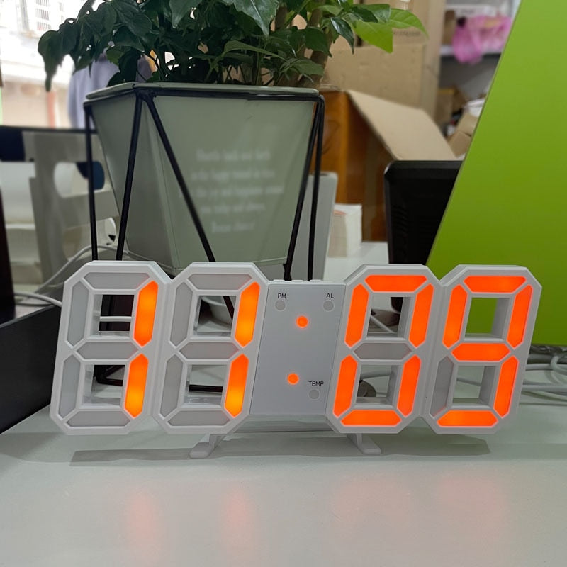 LED Illuminated Clock