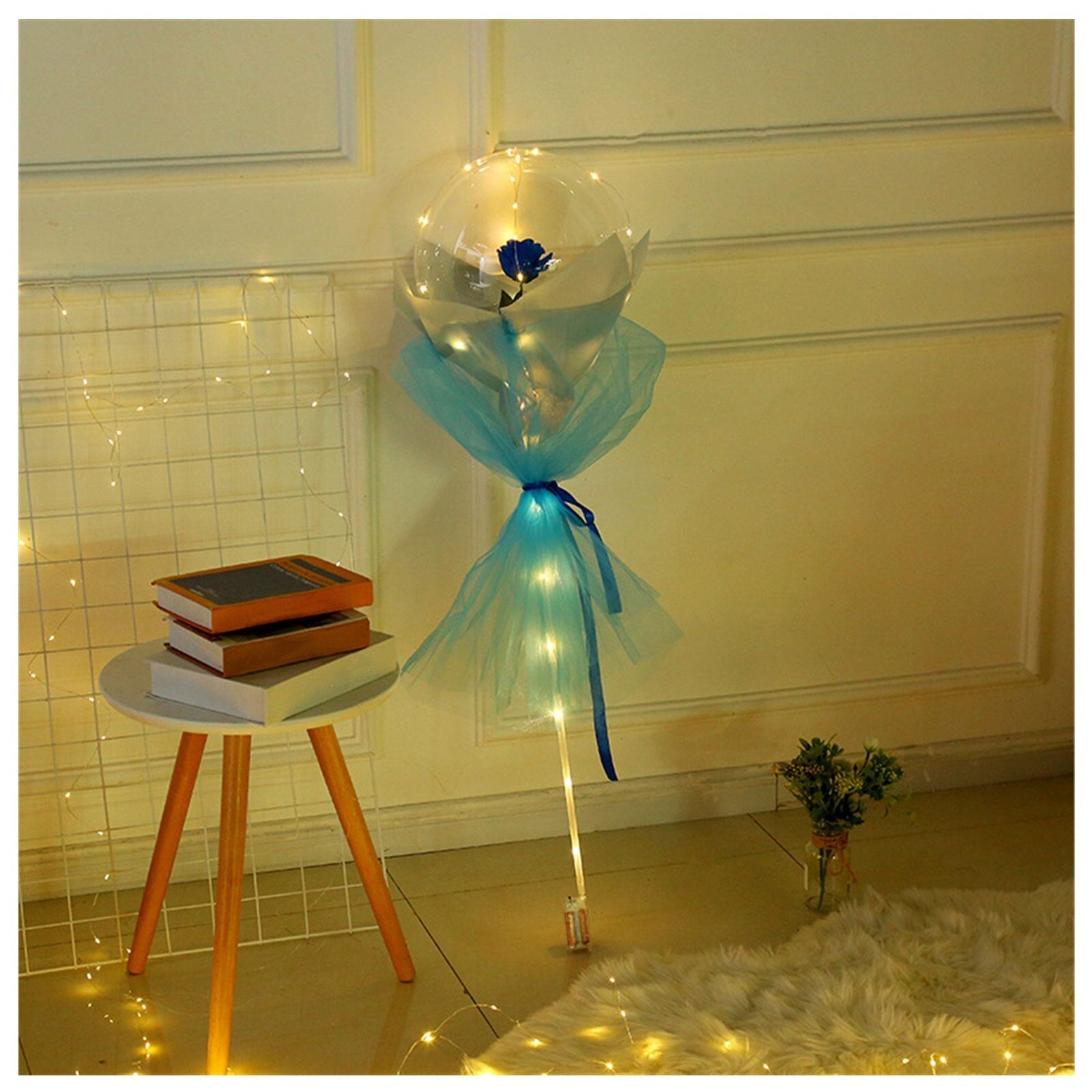 LED Luminous Balloon Rose Bouquet (DIY kit)
