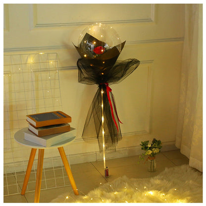 LED Luminous Balloon Rose Bouquet (DIY kit)