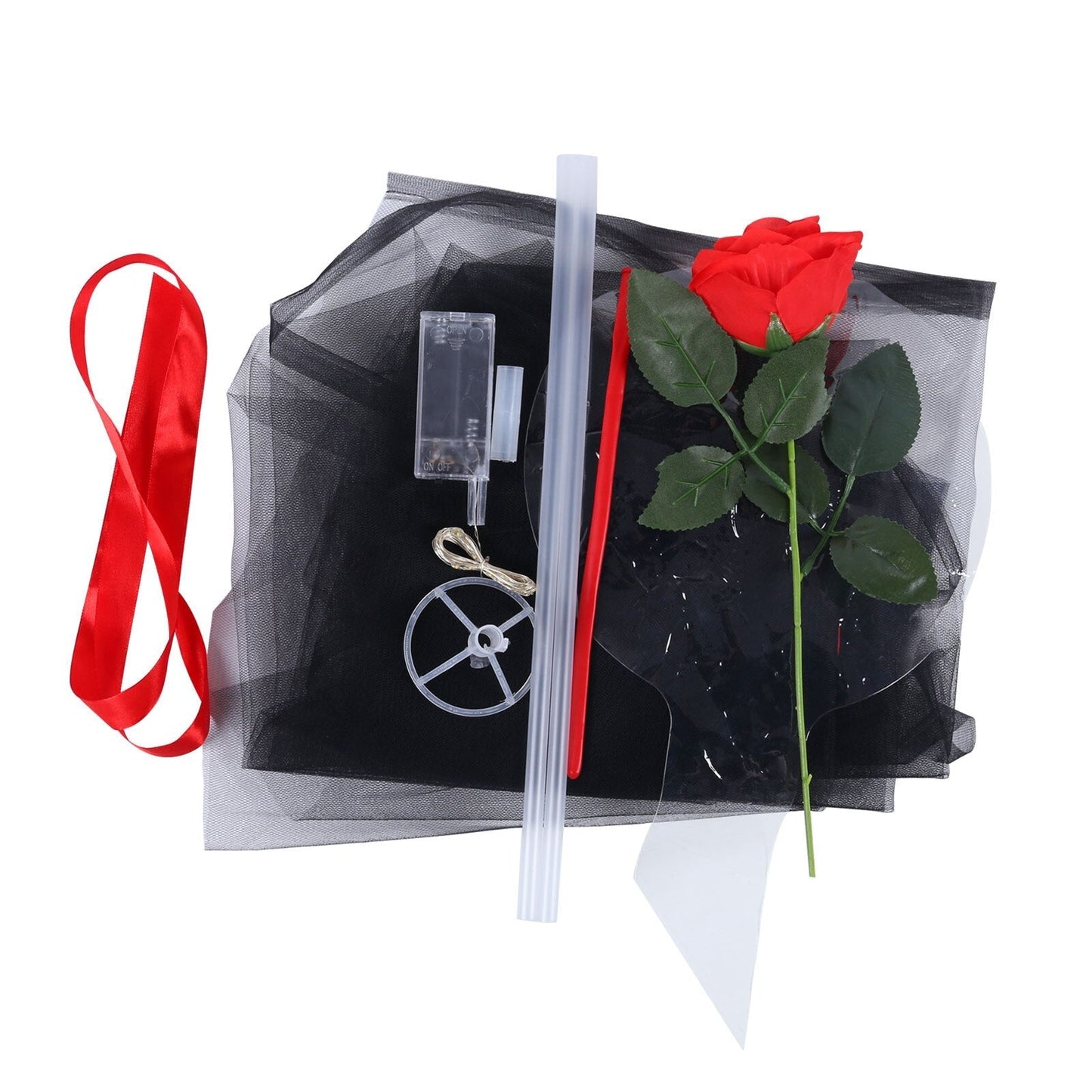 LED Luminous Balloon Rose Bouquet (DIY kit)
