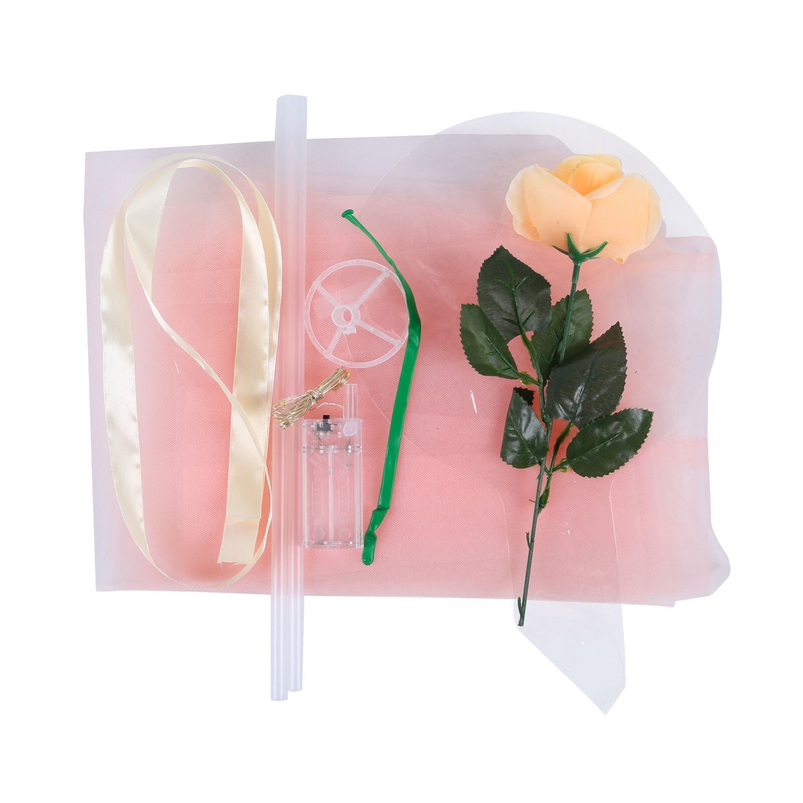 LED Luminous Balloon Rose Bouquet (DIY kit)