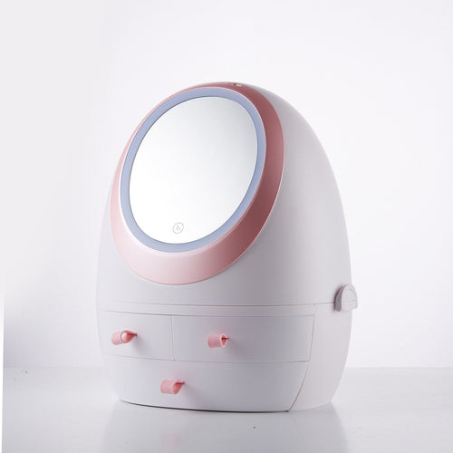 LED Mirror Cosmetic organiser