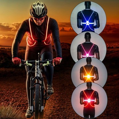 LED Reflective Safety Vest